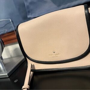 Kate Spade Cream and Black Crossbody Bag